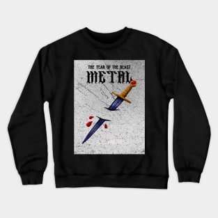 Beast Metal Crewneck Sweatshirt